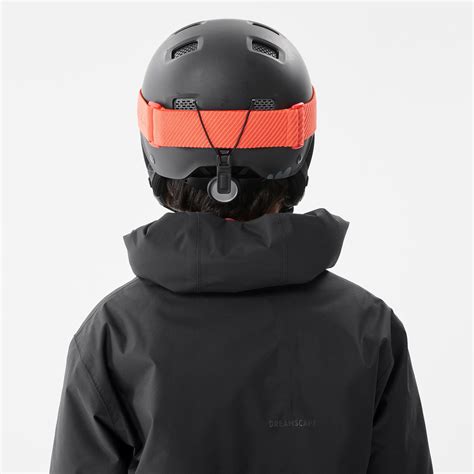 KIDS’ SNOWBOARD JACKET SNB 100 - BLACK DREAMSCAPE | Decathlon