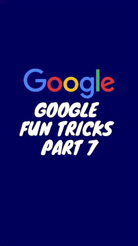 Image result for Fun Google Tricks
