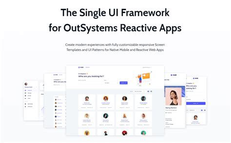 OutSystems UI Tools 的图像结果