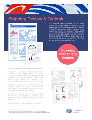 Fillable Online Shipping Review & Outlook - Clarkson Research Services ...