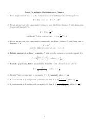 Financial Maths Formulas 的图像结果