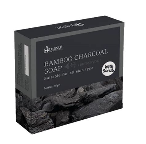 Hanasui Bamboo Charcoal Soap - Review Female Daily