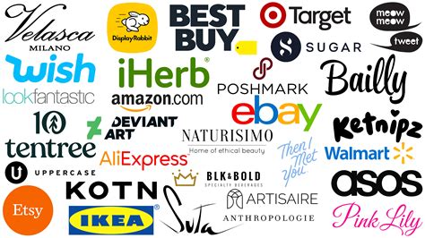 E Commerce Company Logos