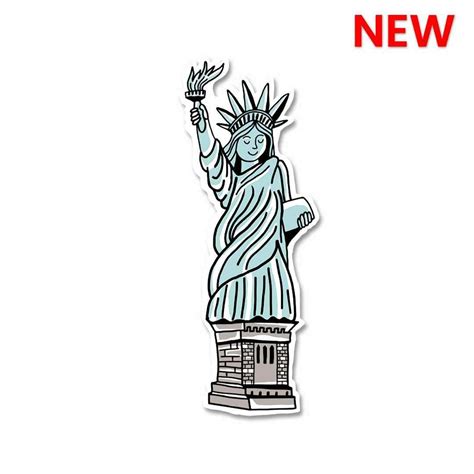 Buy Statue of liberty Sticker Online | Premium Waterproof Vinyl | STICK ...