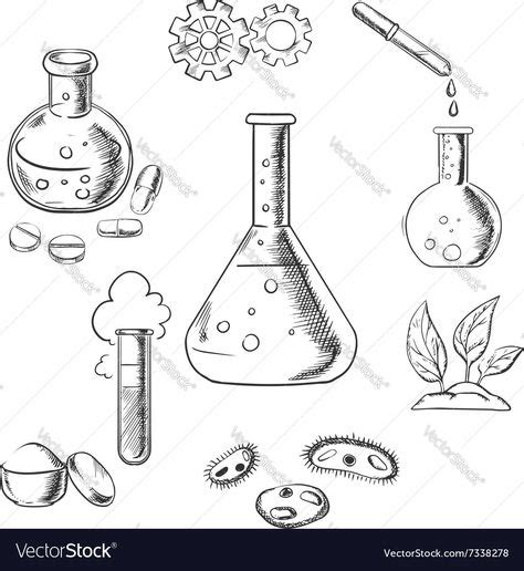 Conical Flask Drawing