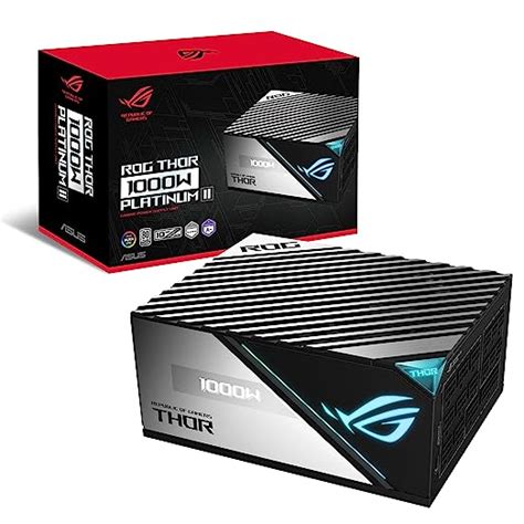 Amazon.in: Buy ROG Thor 1000W Platinum II (1000 Watt, Fully Modular ...