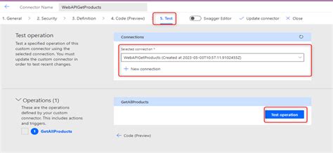 Open API Custom Connector in Power App 的图像结果