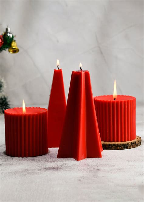 Get Set Of 4 Bergamot & Vanilla Scented Candles - Hope, Grace & 2Faith ...