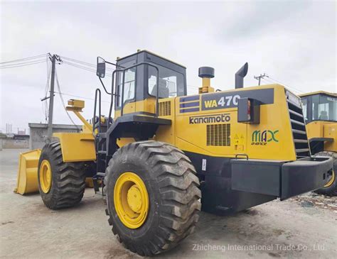 Used Payloader Loaders 20 Ton Komatsu Used Front Wheel Loader Wa470 ...