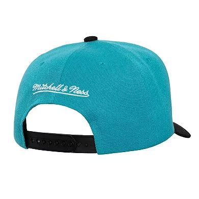 Men's Mitchell & Ness Teal/Black San Jose Sharks Underarch Two-Tone Pro ...