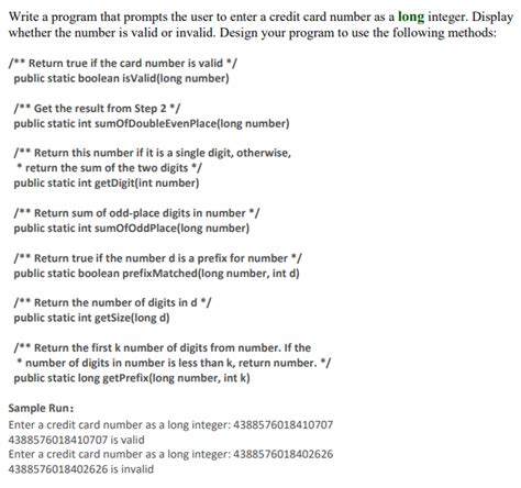 Example of Credit Card Number 的图像结果