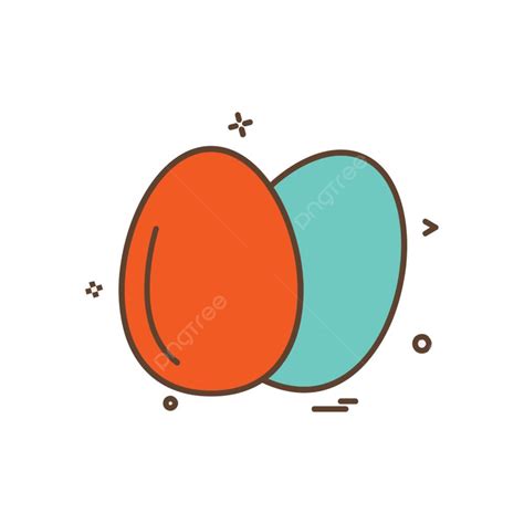 Egg Design Vector PNG Images, Egg Icon Design Vector, Element, Drawing ...