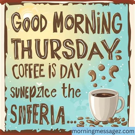 Good Morning Thursday Funny Messages to Start the Day
