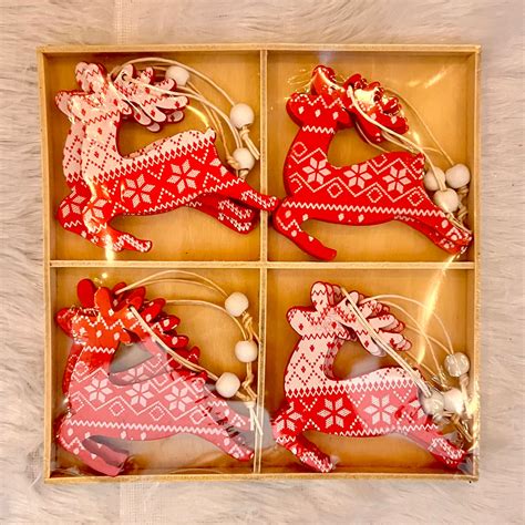 Wooden Reindeer X’mas Tree Decor – Timaya's Decor