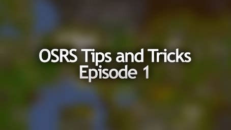 Image result for OSRS Tips & Tricks