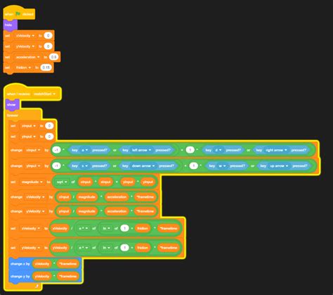 Image result for Programing Go Direct Force and Acceleration in Scratch