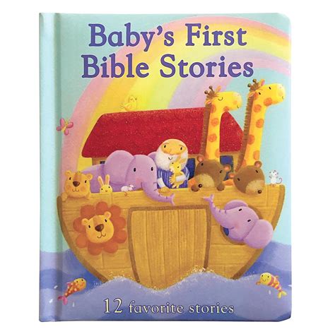 Amazon.com: Baby's First Bible Stories Padded Board Book - Gift for ...