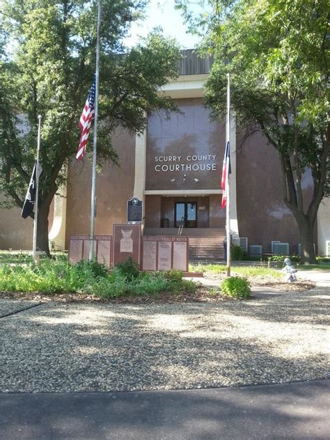Courthouse ---Thanks to Scurry County Museum | Courthouse, Outdoor ...
