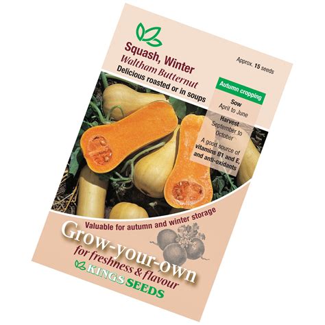 Squash Winter Butternut Waltham Butternut Seeds — Plant Pots Direct