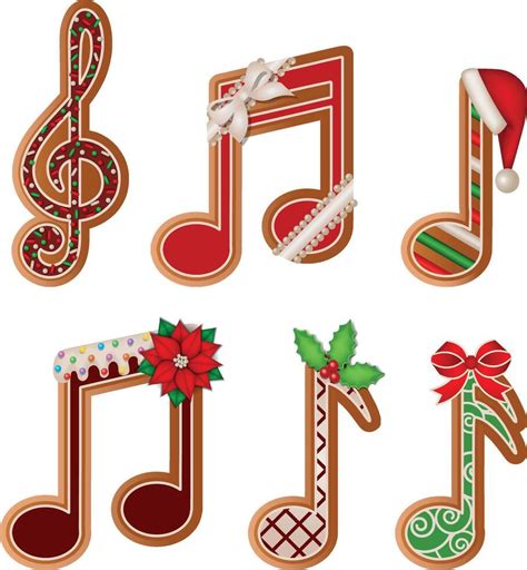Image result for Christmas Musical Notes