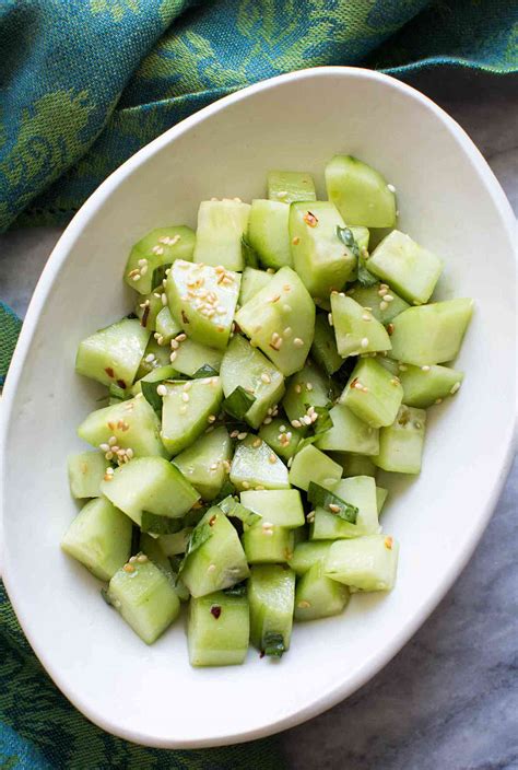Sesame Cucumber Salad Recipe
