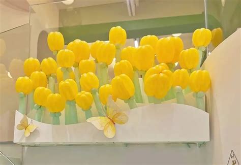 Image result for Flower Using Balloons