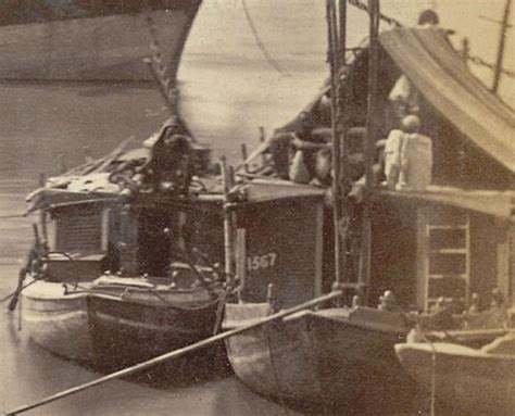 Hooghly River Bank after the Cyclone - Calcutta (Kolkata) 1867 - Old ...