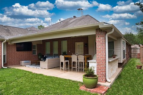 30’x12' Single Slope Patio | Your Texas Patio