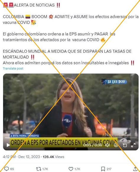 La noticia sobre “efectos adversos” de las vacunas anticovid en ...