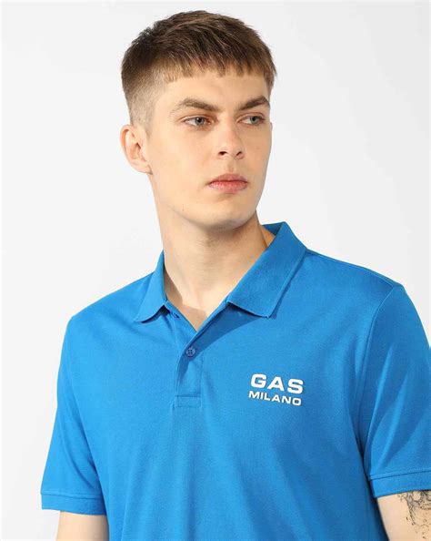 Regular Fit Polo T-shirt with Milano Heritage Branding