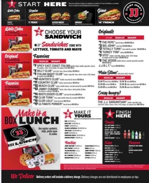 Jimmy John’s - Houston Cypress Creek Parkway full menu online