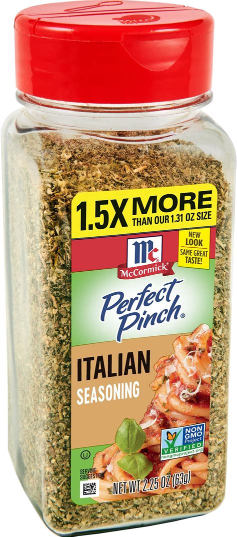 Amazon.com : McCormick Perfect Pinch Italian Seasoning, 1.31 oz ...