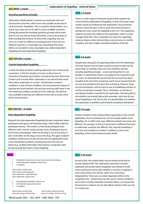 Image result for Fun Revision Task for Retrieval Failure