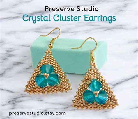 Image result for Crystal Earring Tutorial
