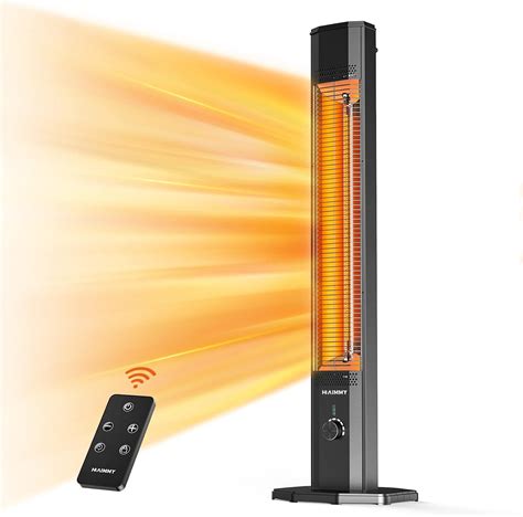 Amazon.com: Outdoor Electric Patio Heater, Haimmy 42in Infrared Heater ...