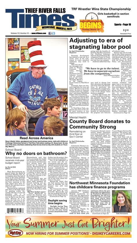 March 8, 2023 | Thief River Falls Times & Northern Watch – Official Page