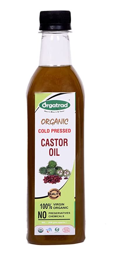 Organic Extra Virgin Castor Oil by ORGATRAD ORGANIC ( 100 ml) - Cold ...