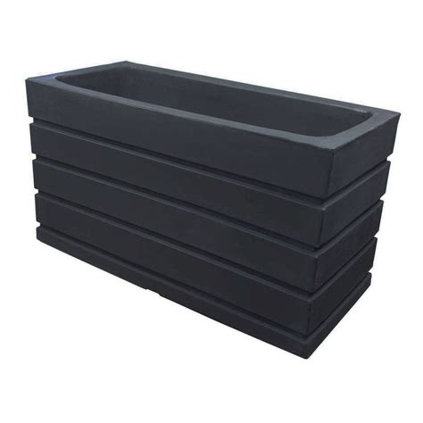 Glory Large Black Plastic Nursery Pots Teku Terra