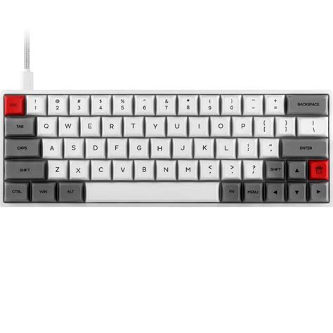 Amazon.in: Buy MECKEYS SKYLOONG SK64 Grey & White 64 Keys 65% Hot ...