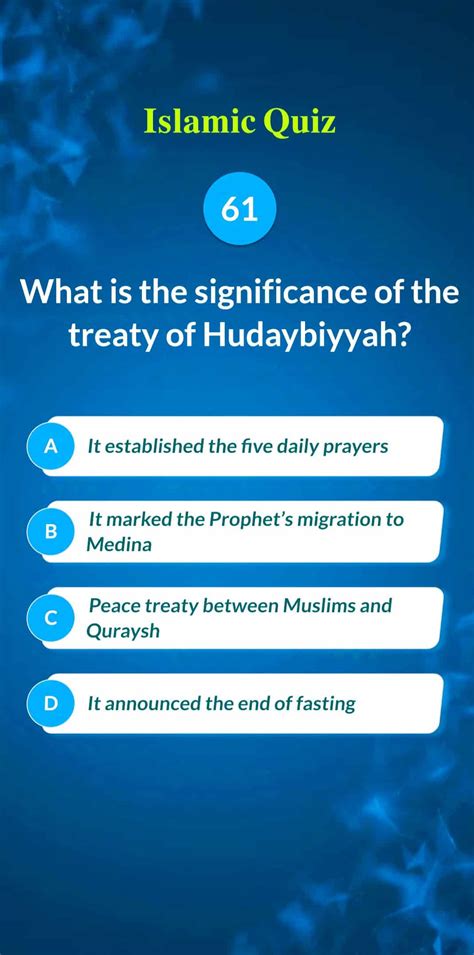 Islamic History - Islamic Quiz 100+ Questions with Answers