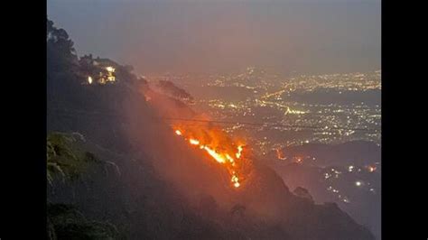 Army, IAF contain Kasauli wildfire after 15-hour battle | Hindustan Times