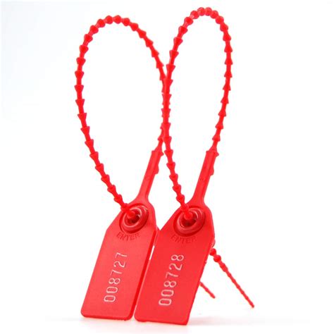 100 Numbered Safe Tag for Fire Extinguisher Pull Tight Self-Locking ...