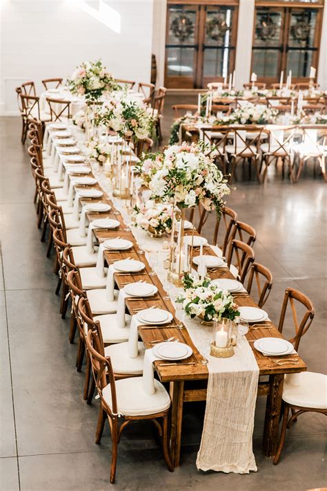 Full Service Wedding Design — Flourish Flower Farm | Dinner table set ...