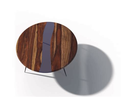 Buy Mithi Solid Wood Epoxy Coffee Table with Resin Top | Insaraf.com ...