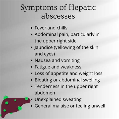 Hepatic Abscesses: Causes, Risk Factors, Symptoms, Treatment
