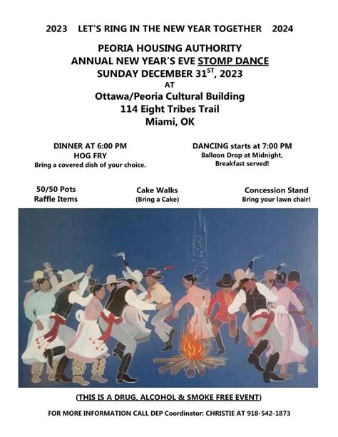 Peoria Housing Authority Annual New Year’s Eve Stomp Dance 2023 – Pow ...