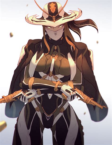 mesa and mesa prime (warframe) drawn by koyorin | Danbooru