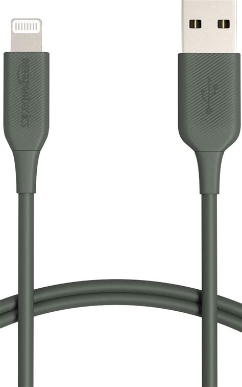 AmazonBasics New Release ABS USB-A to Lightning Cable Cord, Fast ...