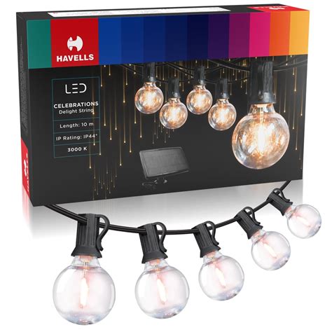 Havells Celebrations Delight Solar String Light for Indoor & Outdoor ...