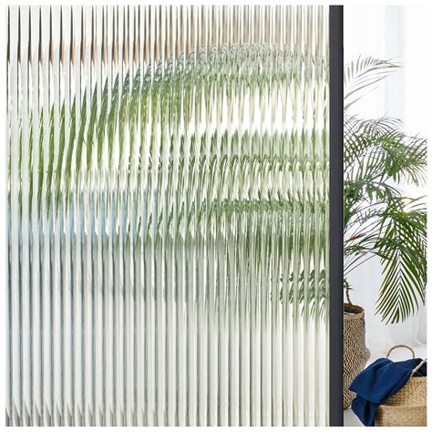 Snapklik.com : Window Privacy Film Reeded Glass, Frosted 3D Fluted ...